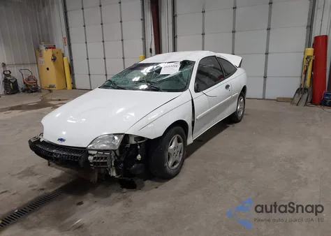 2002 Chevrolet Cavalier from USA, damaged, VIN 1G1JC124927256559